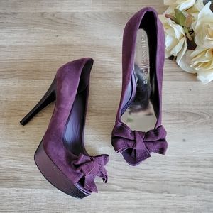 Guess by Marciano Purple Heels